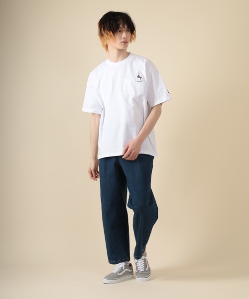 PLAYBOY(プレイボーイ)の「【PLAYBOY/プレイボーイ】刺繍半袖Tシャツ/フロント風船刺繍半袖Tシャツ(Tシャツ/カットソー・メンズ・ブラック系その他/グリーン/ベージュ/ホワイト/ホワイト系その他/ブラック・M/L)」の10枚目の写真