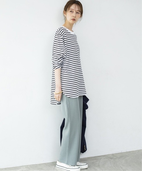 IENA - 最終値下⭐︎IENA ラウンドテールロングTシャツ ホワイト IENA（イエナ）の「ラウンドテールプルオーバー◇（Tシャツ