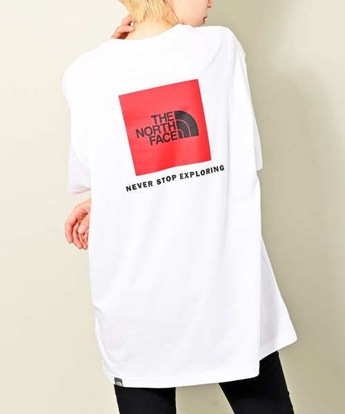 THE NORTH FACE(ザノースフェイス)の「THE NORTH FACE(ザ・ノース・フェイス) レッドボックス 半袖Tシャツ(Tシャツ/カットソー・レディース・ホワイト/ブラック/インディゴブルー・M/L/S/XXL/XL)」の2枚目の写真