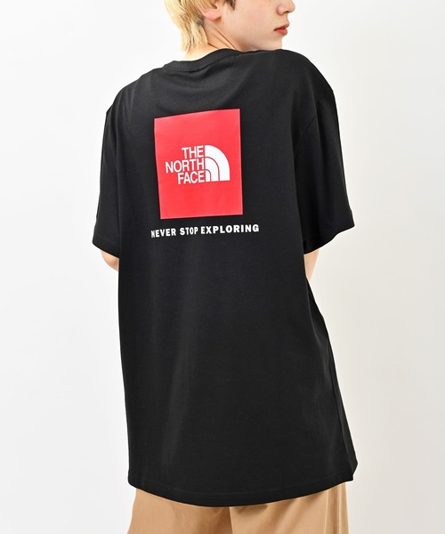THE NORTH FACE(ザノースフェイス)の「THE NORTH FACE(ザ・ノース・フェイス) レッドボックス 半袖Tシャツ(Tシャツ/カットソー・レディース・ホワイト/ブラック/インディゴブルー・M/L/S/XXL/XL)」の11枚目の写真
