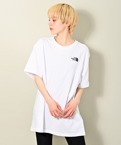 THE NORTH FACE(ザノースフェイス)の「THE NORTH FACE(ザ・ノース・フェイス) レッドボックス 半袖Tシャツ(Tシャツ/カットソー・レディース・ホワイト/ブラック/インディゴブルー・M/L/S/XXL/XL)」の21枚目の写真