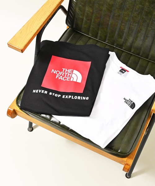 THE NORTH FACE(ザノースフェイス)の「THE NORTH FACE(ザ・ノース・フェイス) レッドボックス 半袖Tシャツ(Tシャツ/カットソー・レディース・ホワイト/ブラック/インディゴブルー・M/L/S/XXL/XL)」の19枚目の写真