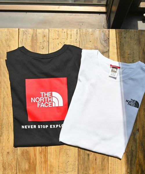 THE NORTH FACE(ザノースフェイス)の「THE NORTH FACE(ザ・ノース・フェイス) レッドボックス 半袖Tシャツ(Tシャツ/カットソー・レディース・ホワイト/ブラック/インディゴブルー・M/L/S/XXL/XL)」の20枚目の写真