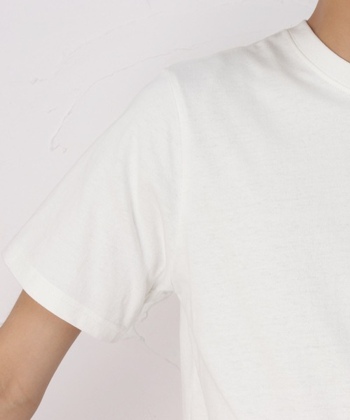 PEANUTS(ピーナッツ)の「チェッカーフラッグ ポケット付き 半袖Tシャツ(Tシャツ/カットソー・メンズ・ブラック/ベージュ/ホワイト・M/L/XL)」の13枚目の写真