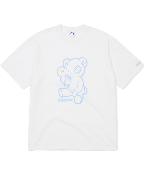 BORN CHAMPS ボーンチャンプス　Tシャツ　BLUE BEAR BORN CHAMPS（ボーンチャンプス）の「BORN CHAMPSBLUE BEAR T