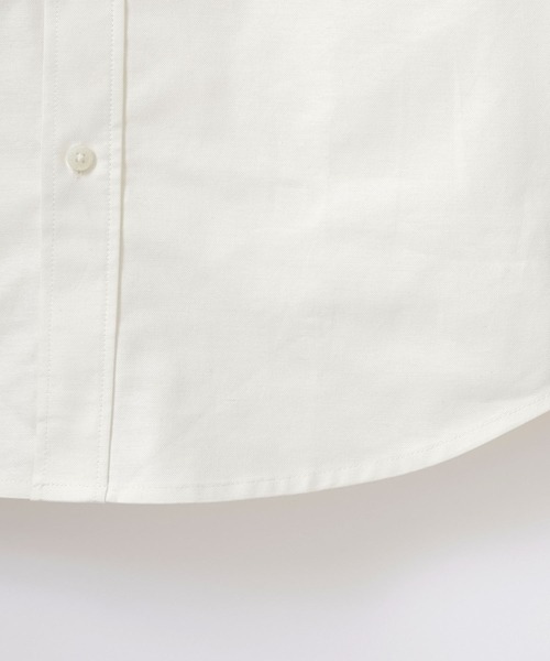 Craft Nicholson（クラフトニコルソン）の「ハイストレッチオックスフォード バンドカラー3/4sleevesシャツ（シャツ/ブラウス・メンズ・ベージュ系その他/ブルー系その他/ホワイト系その他/グレー系その他・M/XL/L）」の11枚目の写真