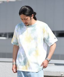 【WEB限定/SHIPS別注】RUSSELL ATHLETIC: タイダイ Tシャツ