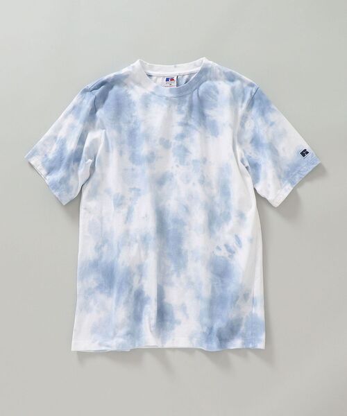 Russell Athletic(ラッセルアスレティック)の「【WEB限定/SHIPS別注】RUSSELL ATHLETIC: タイダイ Tシャツ(Tシャツ/カットソー・メンズ・ブルー/イエロー/ダークグレー/ピンク・MEDIUM/SMALL/X-LARGE/LARGE)」の20枚目の写真