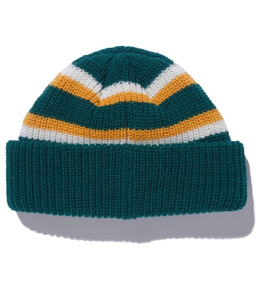 XLARGE（エクストララージ）の「STRIPED BEANIE（キャップ・メンズ・グリーン/ブラウン/ブラック・ONE SIZE）」の7枚目の写真