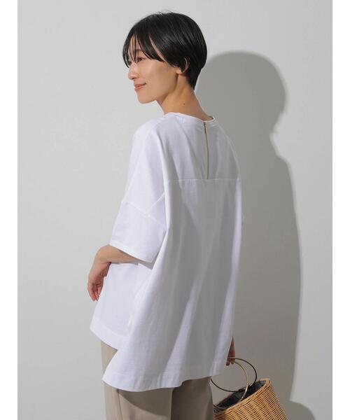 tシャツ スワイフライス_バックメッシュプルオーバー レディース Ada. tシャツ ビジュー付き メッシュ プルオーバー レディース