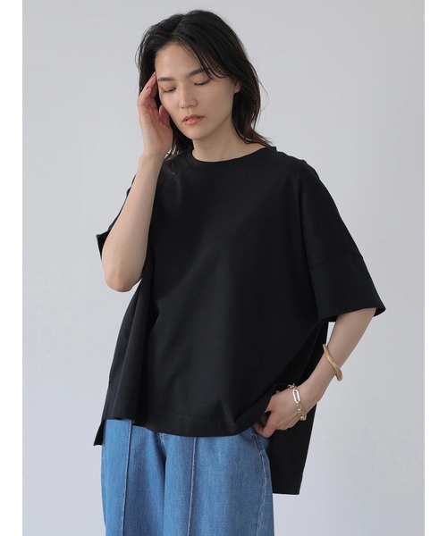 tシャツ スワイフライス_バックメッシュプルオーバー レディース SHIPS tシャツ 0 x ones：「手洗い可能」メッシュ ギャザー