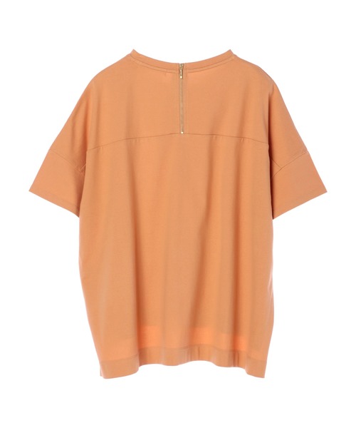 AMERICAN HOLIC（アメリカンホリック）の「バックZIP半袖カットプルオーバー　＊（Tシャツ/カットソー・レディース・オフホワイト/ブラック/オレンジ/アイボリー・M/L）」の20枚目の写真