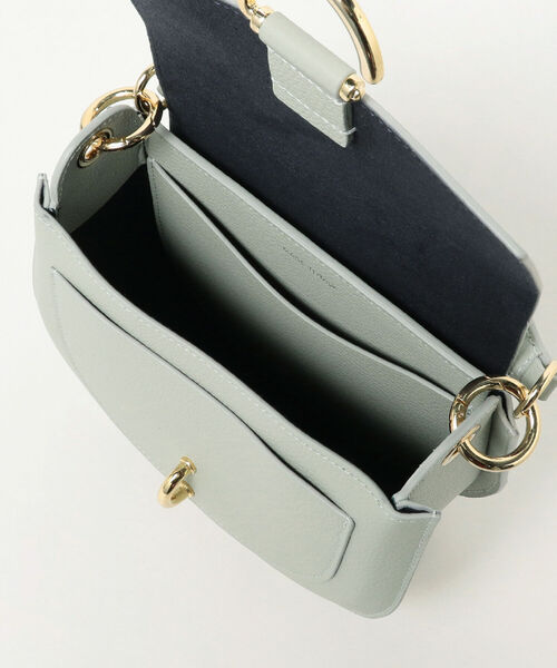 EFFE BEAMS（エッフェビームス）の「GAVAZZENI / ISOTTA S 2WAY バッグ（トートバッグ・レディース・ミント/ライトブラウン・ONE SIZE）」の9枚目の写真