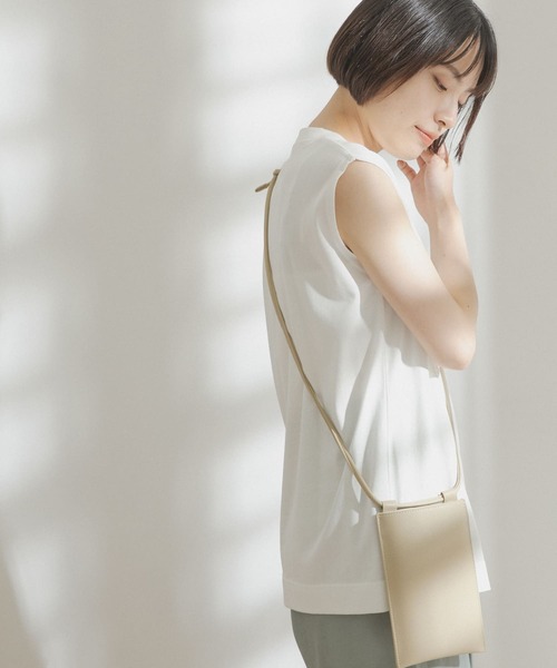 FORK&SPOON（フォークアンドスプーン）の「FORK&SPOON　アウトフィットノースリーブTシャツ（Tシャツ/カットソー・レディース・ブラック/ネイビー/オフホワイト・ONE）」の22枚目の写真