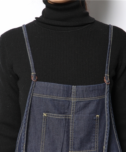 B:MING by BEAMS(ビーミングバイビームス)の「ビーミング by ビームス / NEWデニムサロペット(サロペット/オーバーオール・レディース・ブラック/ブルー/ネイビー/ホワイト・MEDIUM/SMALL)」の9枚目の写真