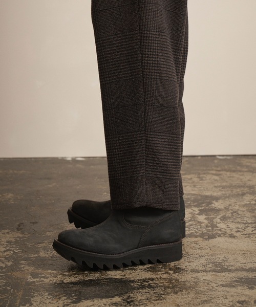 TROVE（トローヴ）の「POROMIES BOOTS ( NEW MODEL ) / 65SHO01（ブーツ・メンズ・プラム/ベージュ/チャコール・27cm/26cm/28cm）」の2枚目の写真