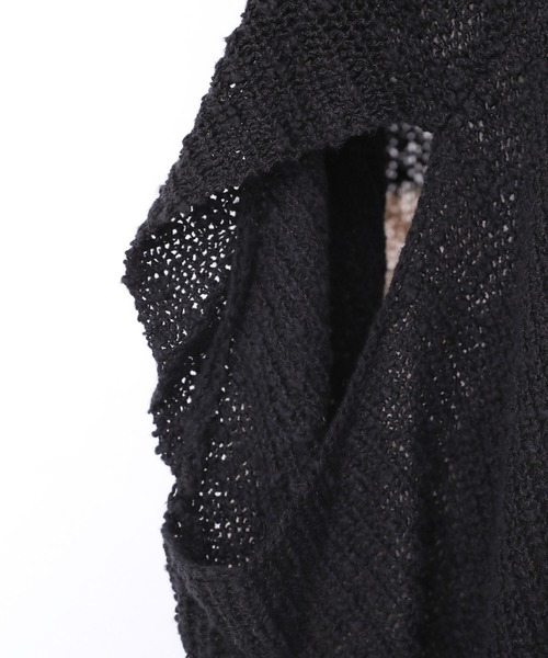 osharewalker(オシャレウォーカー)の「【廃盤】『変形デザインスラブサマーニット』(ニット/セーター・レディース・ベージュ・FREE)」の19枚目の写真