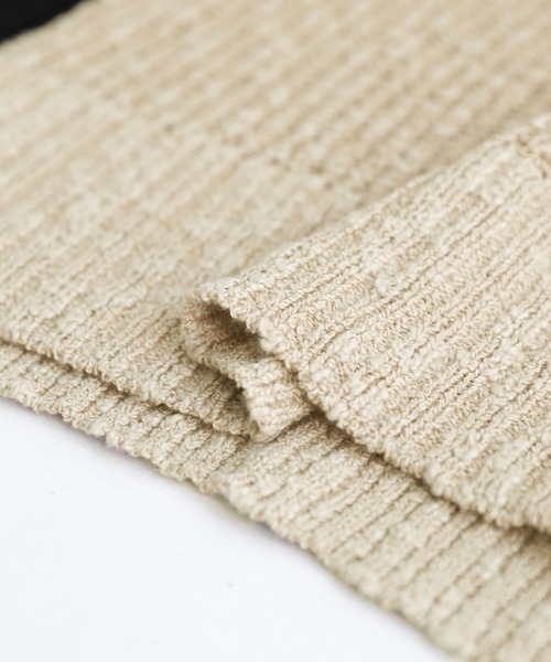 osharewalker(オシャレウォーカー)の「【廃盤】『変形デザインスラブサマーニット』(ニット/セーター・レディース・ベージュ・FREE)」の10枚目の写真