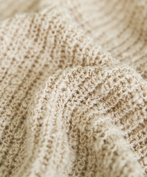 osharewalker(オシャレウォーカー)の「【廃盤】『変形デザインスラブサマーニット』(ニット/セーター・レディース・ベージュ・FREE)」の18枚目の写真