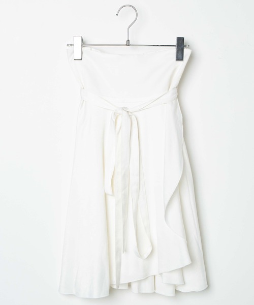 Romansual（ロマンシュアル）の「Romansual/サテンバレリーナフレアスカート（スカート・レディース・ホワイト/ブラック・SMALL/MEDIUM）」の18枚目の写真