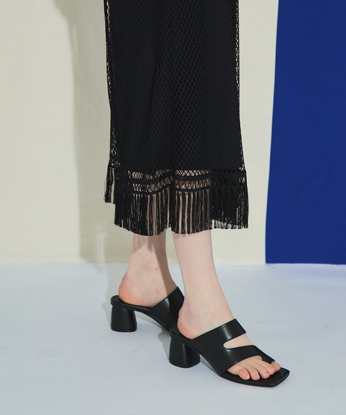 UNITED TOKYO（ユナイテッドトウキョウ）の「トラバスメッシュレイヤードワンピース（ワンピース・レディース・ブラック/インディゴブルー・FREE）」の17枚目の写真