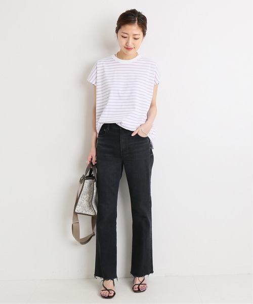 IENA（イエナ）の「ラウンドテールプルオーバー◆（Tシャツ/カットソー・レディース・スカイブルー/ブラック/ネイビー/ラベンダー/ホワイト系その他・FREE）」の11枚目の写真