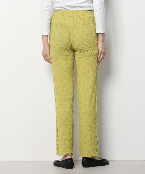 AS KNOW AS PINKY(アズノゥアズピンキー)の「ランダムにWAVYなパンツ(その他パンツ・レディース・オフホワイト/イエロー/ブルー・FREE)」の8枚目の写真