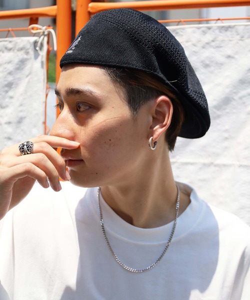 KANGOL(カンゴール)の「【KANGOL / カンゴール】トロピックハンチング(ハンチング/ベレー帽・メンズ・ブラック/グリーン/レッド/ネイビー/ホワイト・L)」の3枚目の写真