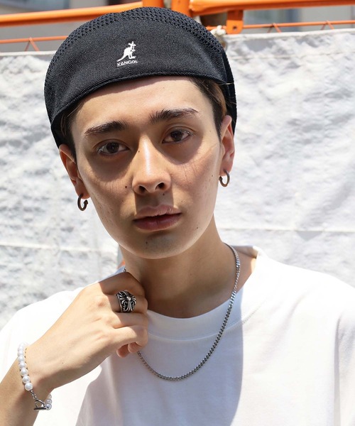 KANGOL(カンゴール)の「【KANGOL / カンゴール】トロピックハンチング(ハンチング/ベレー帽・メンズ・ブラック/グリーン/レッド/ネイビー/ホワイト・L)」の9枚目の写真