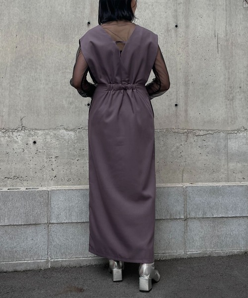 &g'aime（アンジェム）の「【&g'aime】シアータートルネックトップス（Tシャツ/カットソー・レディース・ブラック/ブラウン/アイボリー・FREE）」の13枚目の写真