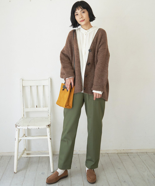 LBC(エルビーシー)の「ベーカーパンツ(カーゴパンツ・レディース・ダークオリーブ/ネイビー/ブラウン・M/L)」の19枚目の写真