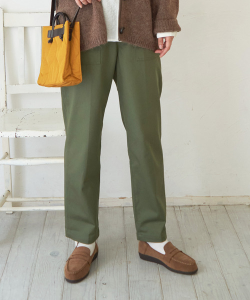 LBC(エルビーシー)の「ベーカーパンツ(カーゴパンツ・レディース・ダークオリーブ/ネイビー/ブラウン・M/L)」の16枚目の写真