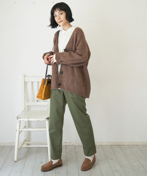 LBC(エルビーシー)の「ベーカーパンツ(カーゴパンツ・レディース・ダークオリーブ/ネイビー/ブラウン・M/L)」の20枚目の写真