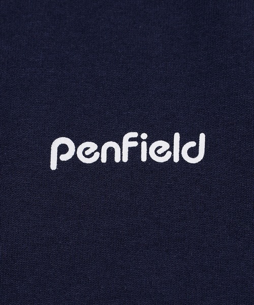 PEN FIELD(ペンフィールド)の「【Penfield/ペンフィールド】ワンポイント刺繍 バックプリント 袖プリント ビックシルエット ロンT(Tシャツ/カットソー・メンズ・ミント/ダークブルー/グレイッシュベージュ・LL/M/L)」の7枚目の写真