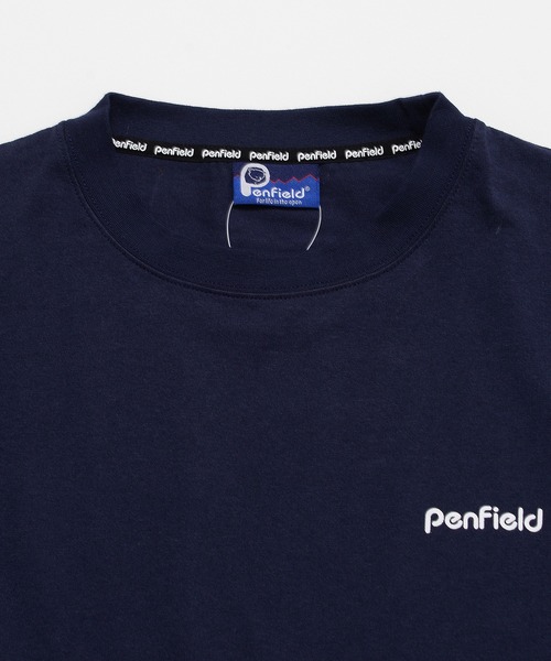 PEN FIELD(ペンフィールド)の「【Penfield/ペンフィールド】ワンポイント刺繍 バックプリント 袖プリント ビックシルエット ロンT(Tシャツ/カットソー・メンズ・ミント/ダークブルー/グレイッシュベージュ・LL/M/L)」の18枚目の写真