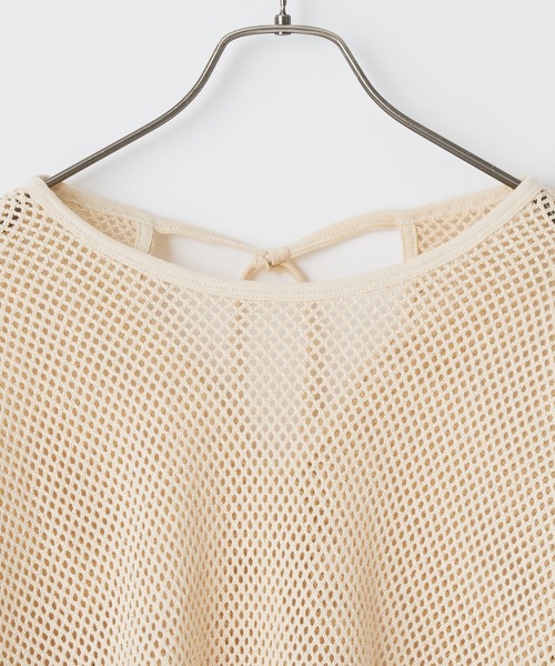 CIAOPANIC（チャオパニック）の「２WAYメッシュプルオーバー（Tシャツ/カットソー・レディース・ブラック/アイボリー・FREE）」の17枚目の写真