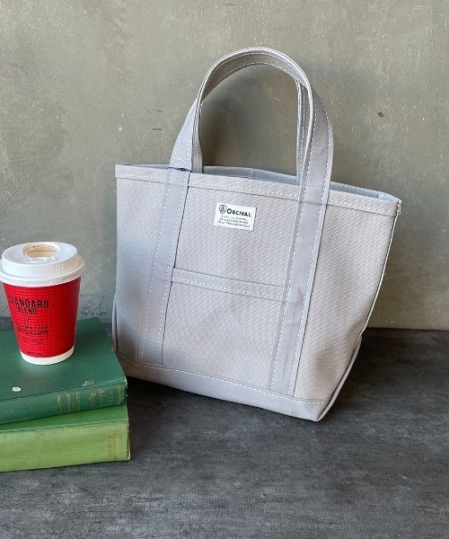 ORCIVAL（オーシバル）の「[ORCIVAL/オーシバル] キャンバストートバック（トートバッグ・レディース・グレー/ホワイト×グレー/ベージュ/サンドベージュ/ブラウン/ライトグレー/ダークグレー/ブラック/ホワイト×ブラック/アイボリー/その他/その他2/ブラック×カーキ/その他1/ホワイト×ブラウン・ONE SIZE）」の8枚目の写真