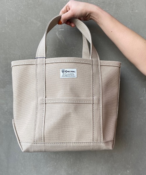ORCIVAL（オーシバル）の「[ORCIVAL/オーシバル] キャンバストートバック（トートバッグ・レディース・グレー/ホワイト×グレー/ベージュ/サンドベージュ/ブラウン/ライトグレー/ダークグレー/ブラック/ホワイト×ブラック/アイボリー/その他/その他2/ブラック×カーキ/その他1/ホワイト×ブラウン・ONE SIZE）」の18枚目の写真