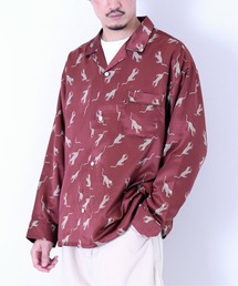 JOURNAL STANDARD | ネガポジ プリント オープンカラー オーバーサイズ パジャマシャツ(シャツ/ブラウス)