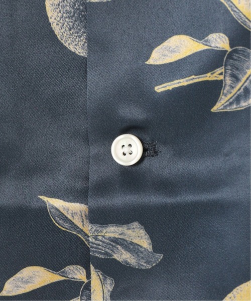 JOURNAL STANDARD(ジャーナルスタンダード)の「ネガポジ プリント オープンカラー オーバーサイズ パジャマシャツ/とろみシャツ(シャツ/ブラウス・メンズ・チャコールグレー/ネイビー/ブラウン/ライトグリーン/コバルトブルー・MEDIUM/LARGE)」の18枚目の写真