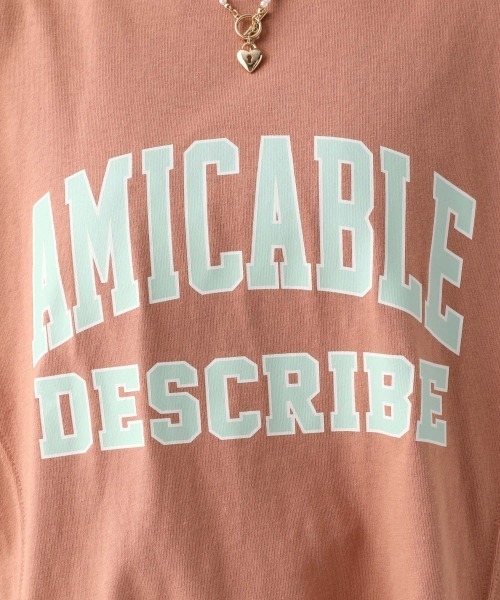 repipi armario(レピピ アルマリオ)の「カレッジロゴショート丈Tシャツ(Tシャツ/カットソー・キッズ・ホワイト/オレンジ/チャコールグレー/グリーン・MEDIUM/SMALL/LARGE)」の18枚目の写真