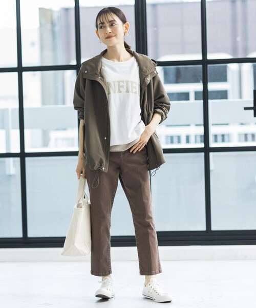 THE SHOP TK （ザ ショップ ティーケー ）の「◆マウンテンパーカー（ブルゾン・レディース・ベージュ/ネイビー/オリーブ・11/12/13/14）」の6枚目の写真