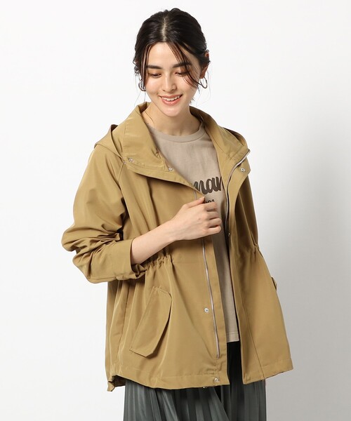 THE SHOP TK （ザ ショップ ティーケー ）の「◆マウンテンパーカー（ブルゾン・レディース・ベージュ/ネイビー/オリーブ・11/12/13/14）」の4枚目の写真
