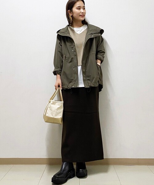 THE SHOP TK （ザ ショップ ティーケー ）の「◆マウンテンパーカー（ブルゾン・レディース・ベージュ/ネイビー/オリーブ・11/12/13/14）」の22枚目の写真