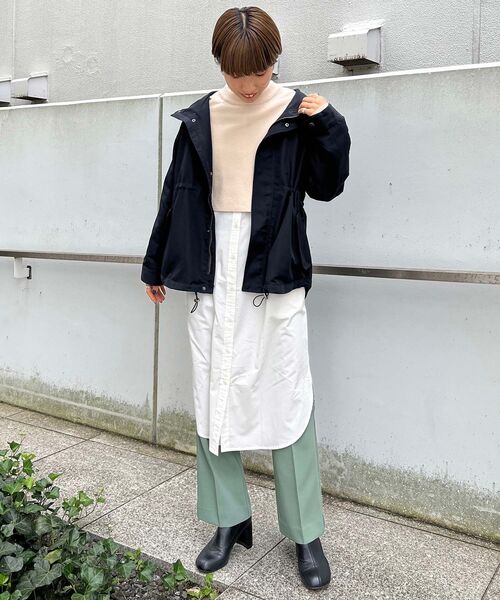 THE SHOP TK （ザ ショップ ティーケー ）の「◆マウンテンパーカー（ブルゾン・レディース・ベージュ/ネイビー/オリーブ・11/12/13/14）」の21枚目の写真