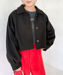 ビッグカラーショートジャケット
