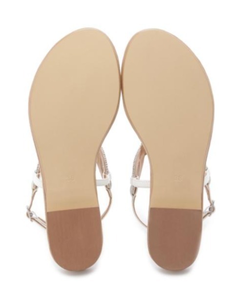 NE QUITTEZ PAS!(ヌキテパ)の「NE QUITTEZ PAS SANDAL 013181114(サンダル・レディース・ホワイト・38/36)」の10枚目の写真