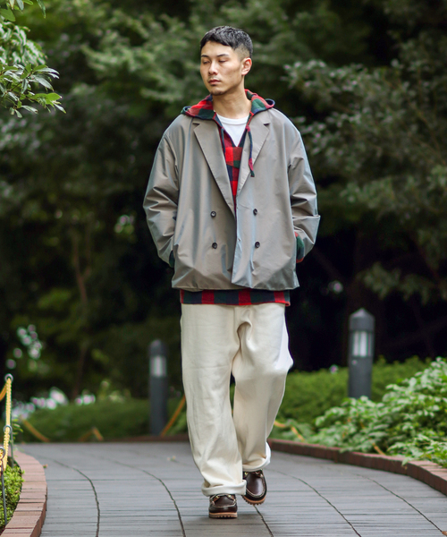 JOINT WORKS(ジョイントワークス)の「JW-OVER W BREASTED ジャケット(テーラードジャケット・メンズ・ブラック/カーキ・SMALL/MEDIUM/LARGE)」の3枚目の写真