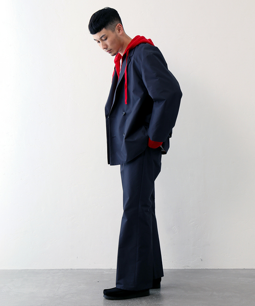JOINT WORKS(ジョイントワークス)の「JW-OVER W BREASTED ジャケット(テーラードジャケット・メンズ・ブラック/カーキ・SMALL/MEDIUM/LARGE)」の8枚目の写真