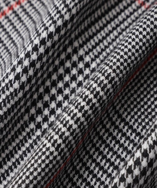 MACKINTOSH LONDON（マッキントッシュ ロンドン）の「グレンチェックカシミヤシルクストール（ストール/ショール・レディース・ブラック/ベージュ・FREE）」の14枚目の写真